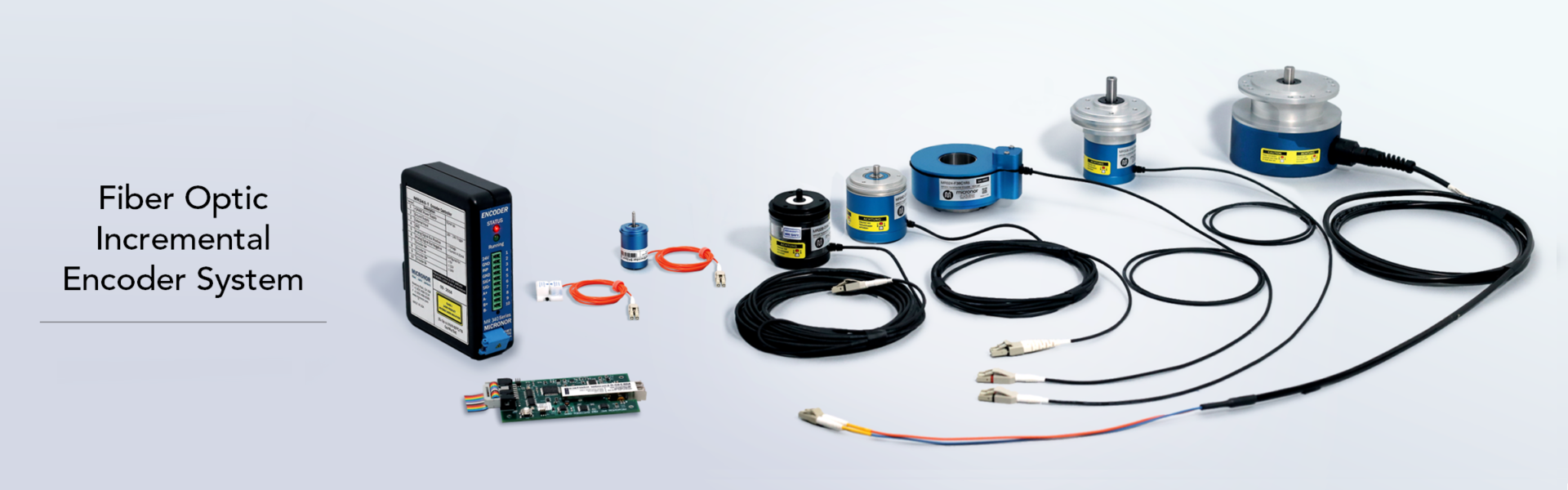 MR340 Series Fiber Optic Incremental Encoder System