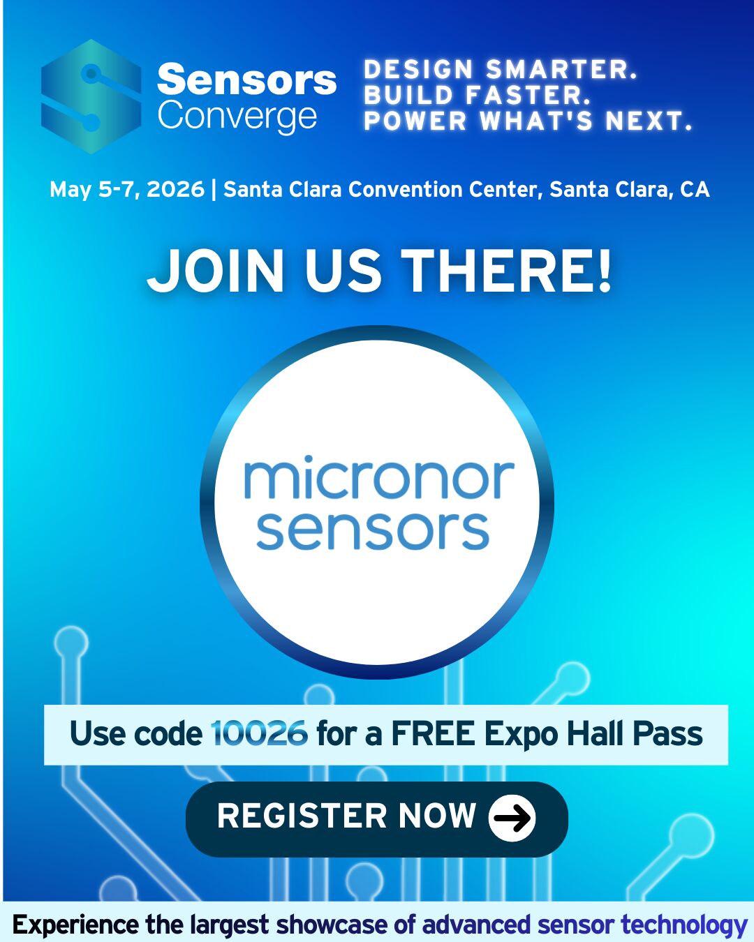 Sensors Converge Promo Code for free EXPO Pass