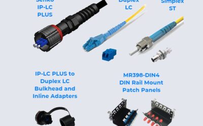 MR398 Simplex and Duplex Fiber Optic Cable Assemblies for use with MR330/MR340/MR361/MR380 Series Sensor Systems