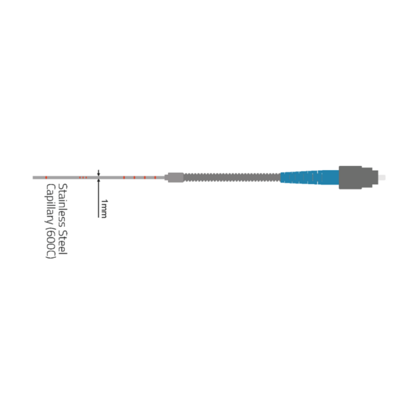 BRAGG Temperature Probe with Stainless Steel Capillary